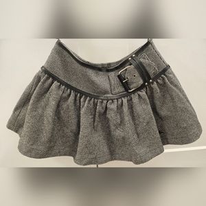 Burberry Blue Label tweed mini skirt Japan exclusive size 36 XS